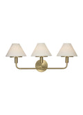 Mendota 3L Wall Sconce - GLW1033SB