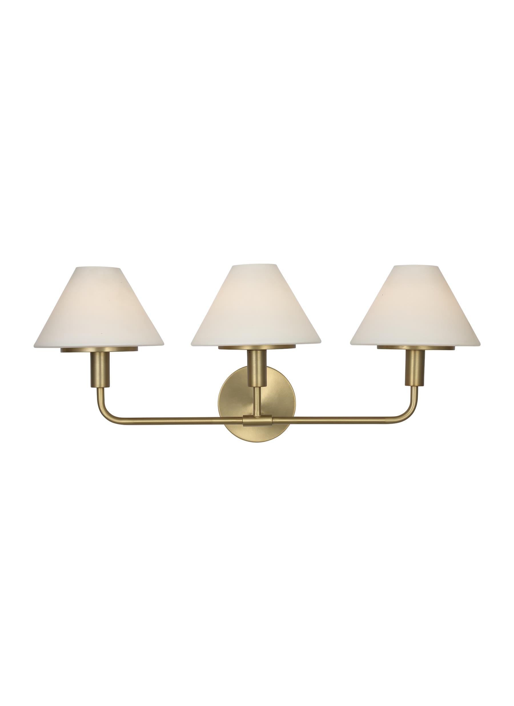 Mendota 3L Wall Sconce - GLW1033SB