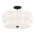 Gwen 4L semi-flush mount - 47733BK