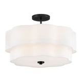 Gwen 4L semi-flush mount - 47733BK