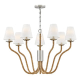 Harwich 7L chandelier - 48445PN-NAT