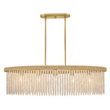 Indra 5L linear chandelier - 48605LCB *