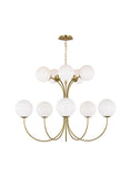 Noemie 10L Large Chandelier - KSC11210BBS
