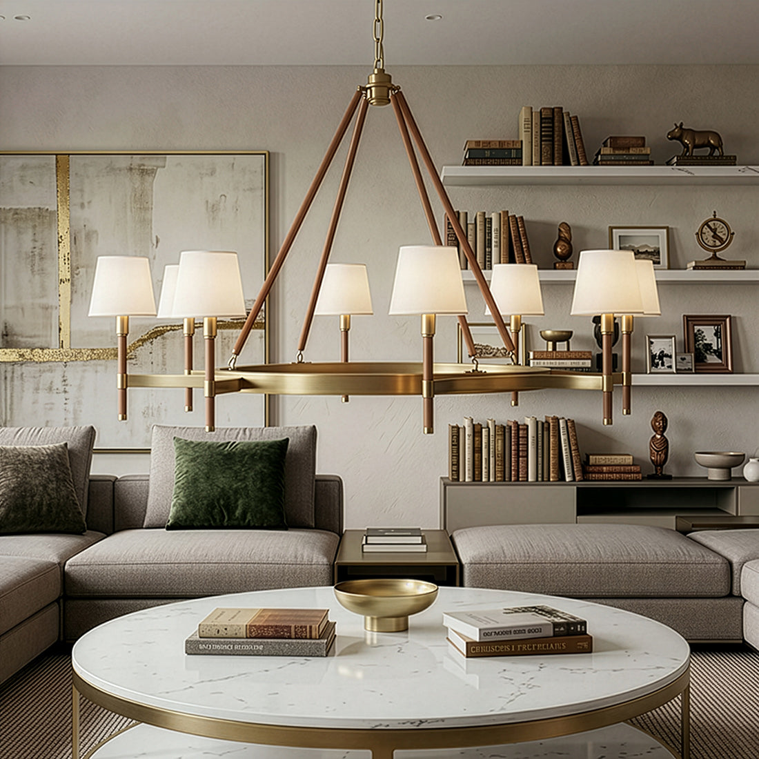 Katie 8L Chandelier - LC1018TWB