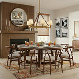 Grayson 6L chandelier - LC1246TWB *