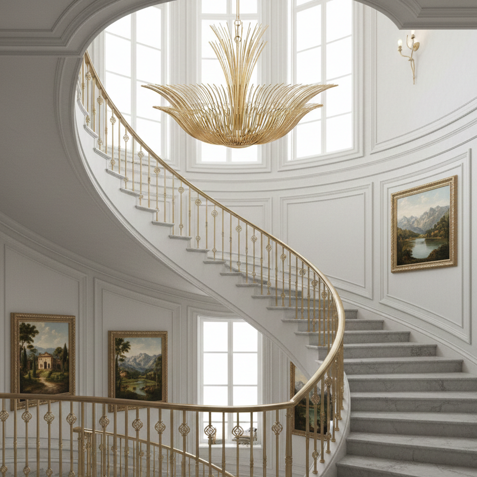 Dorelle 6L chandelier - LXC1206GD*