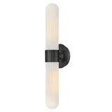 Nina 2L wall sconce - 57482BK *