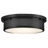 Pierce 3L flush mount - 48561BK *