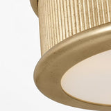 Ritz 3L flush mount ceiling fixture - PCF1033GD*