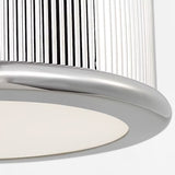 Ritz 3L flush mount ceiling fixture - PCF1033PN*