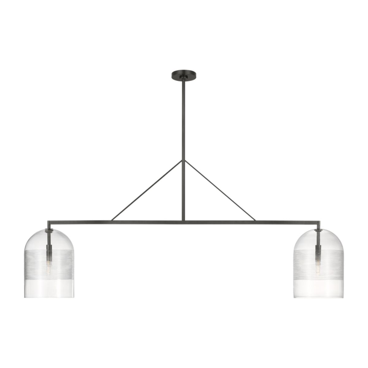 Leano 2L linear chandelier - SLLS638BZCG *