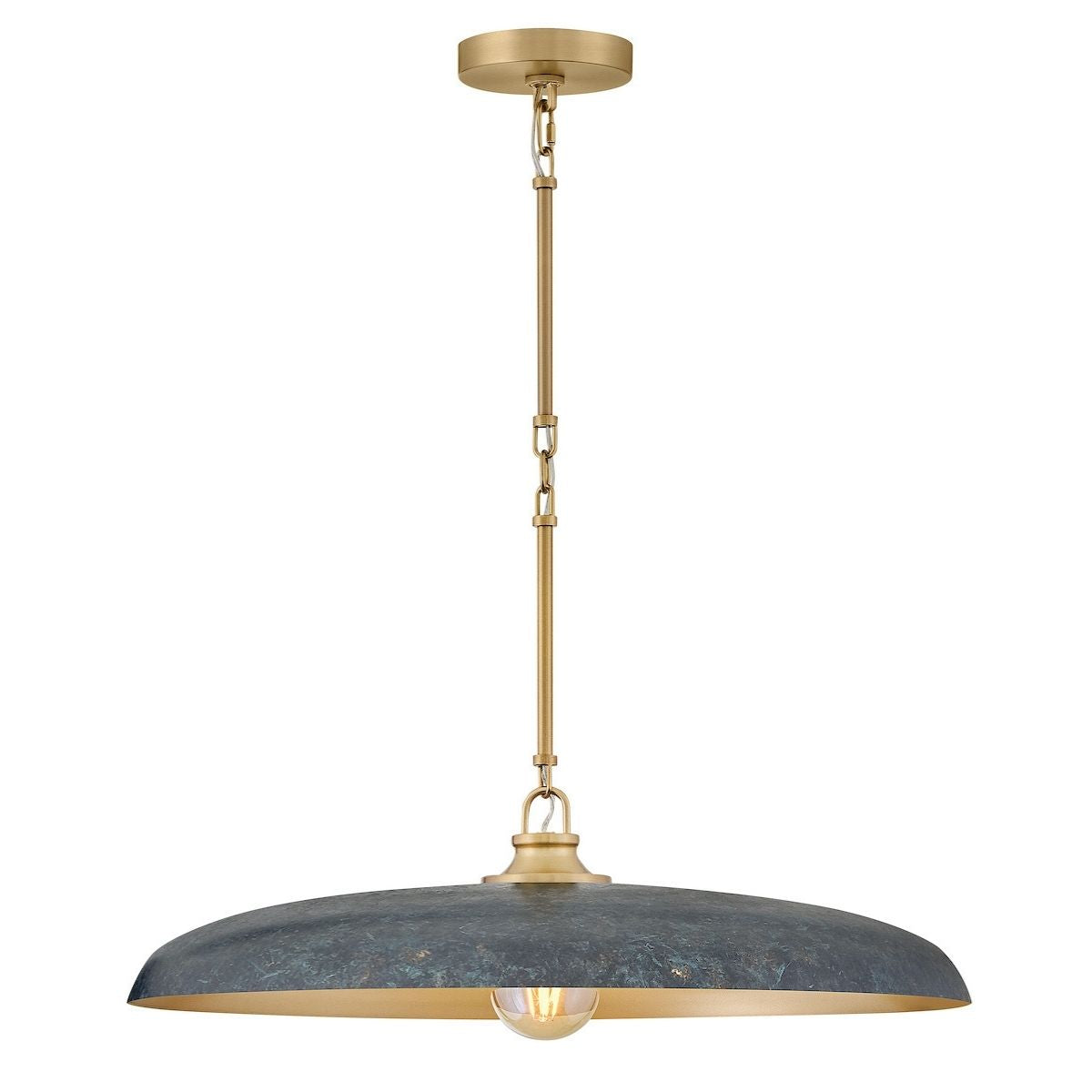 Sadie 1L large pendant - 48165LCB-AV **
