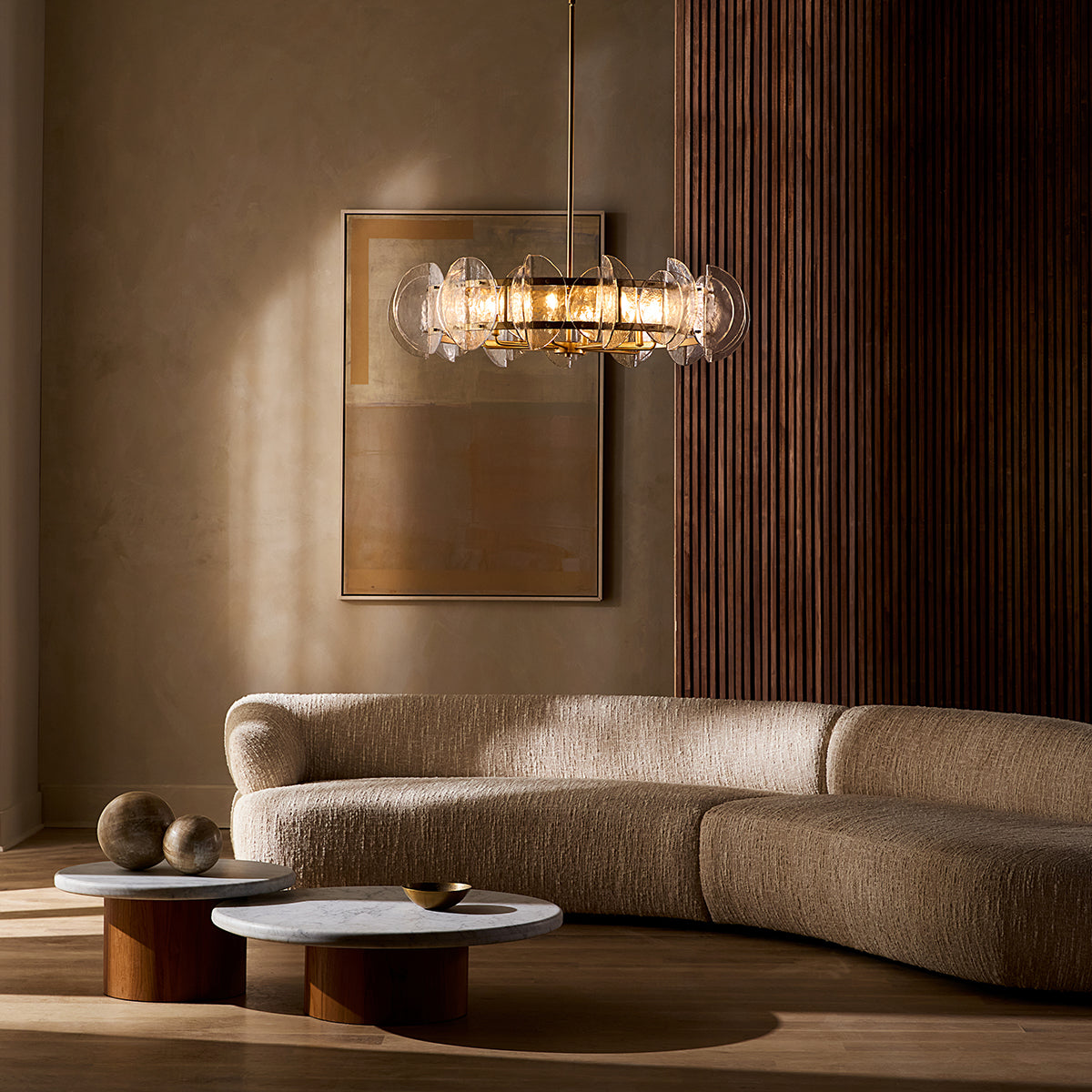 Seraphina 8L drum chandelier - FR41926DA *