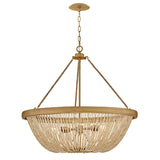 Tula 6L chandelier - 48616BNG *