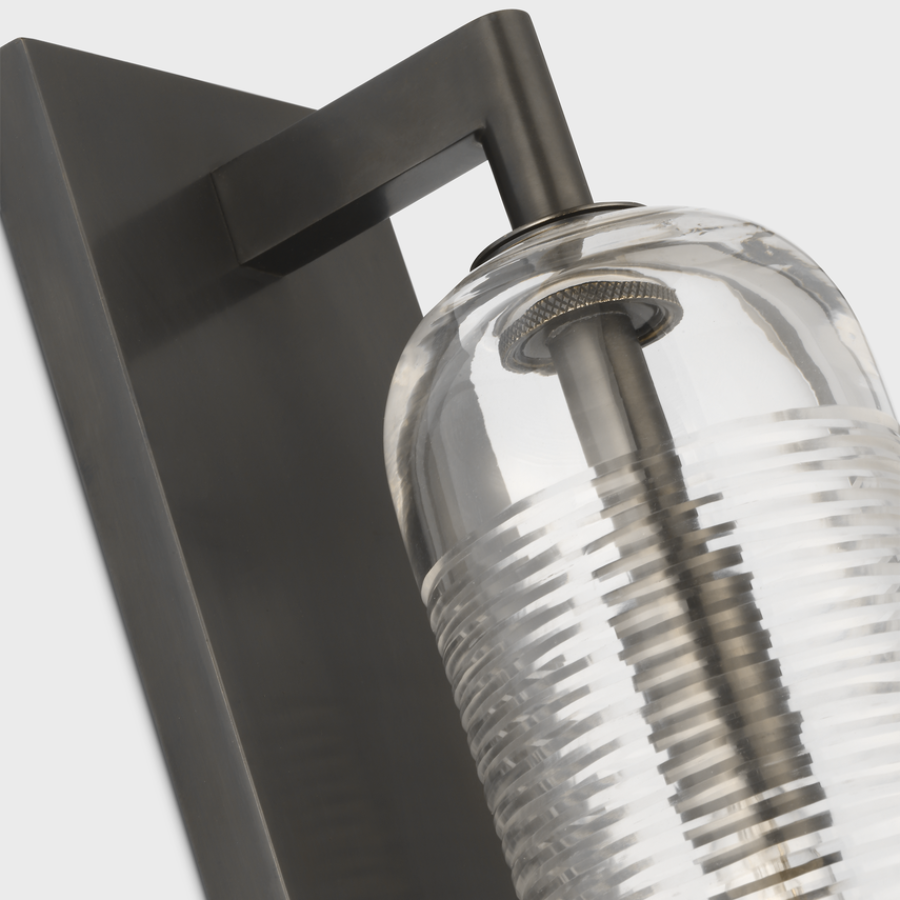 Leano 1L wall sconce - SLWS642BZCG *