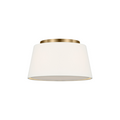 Hale 2L flush mount ceiling fixture - SCRJFM197EBSWL