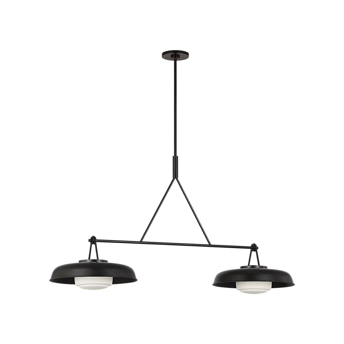 Liora 2L linear chandelier - SCRJLS171AIOEG