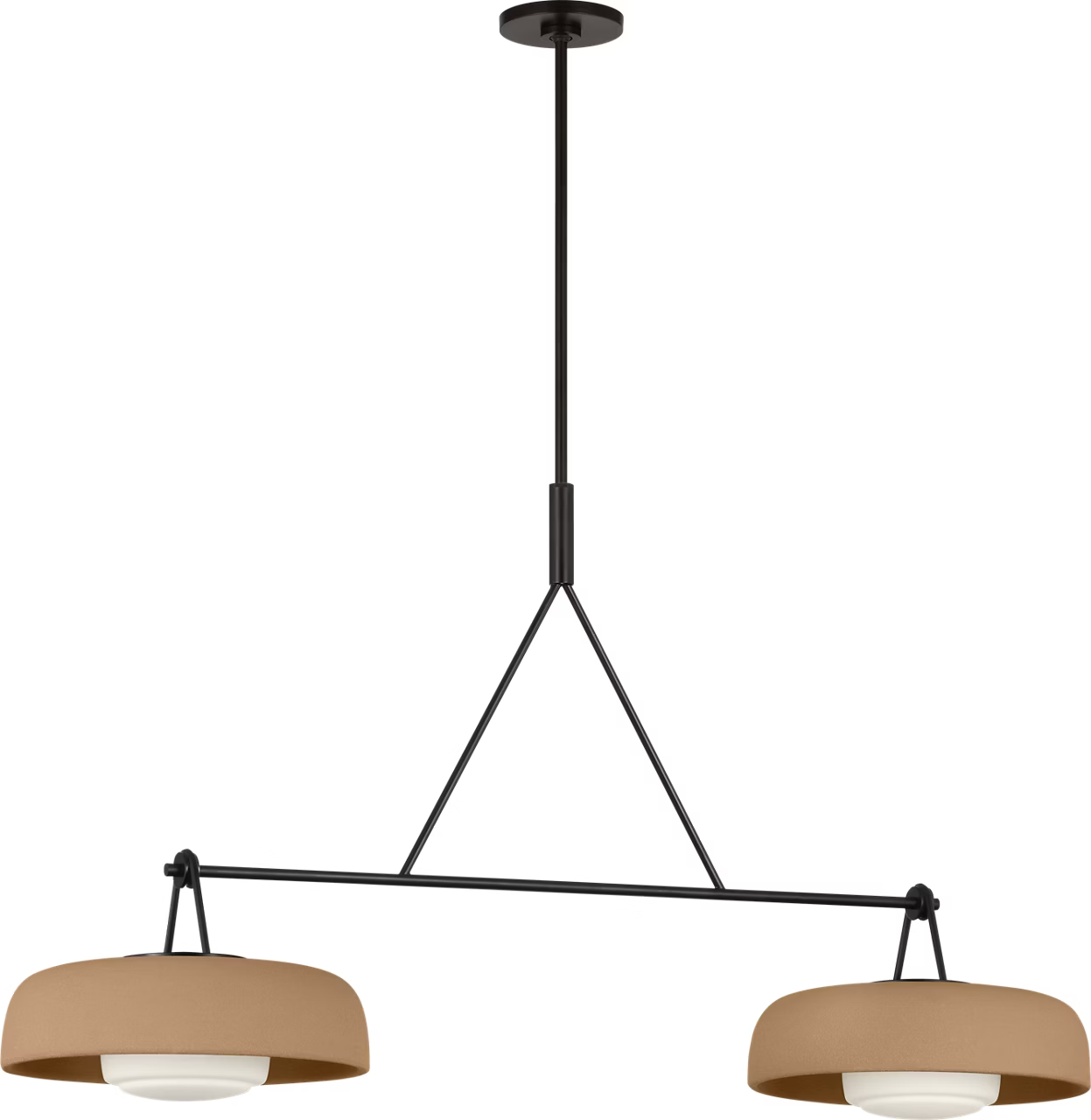 Liora 2L linear chandelier - SCRJLS171AITSOEG