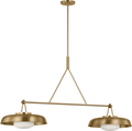 Liora 2L Linear Chandelier - SCRJLS171EBSOEG