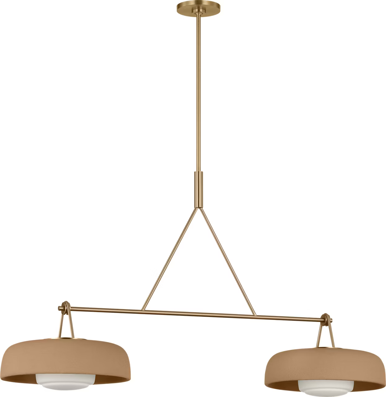 Liora 2L linear chandelier - SCRJLS171EBSTSOEG