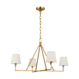 Perth 4L chandelier - CC1724BBS