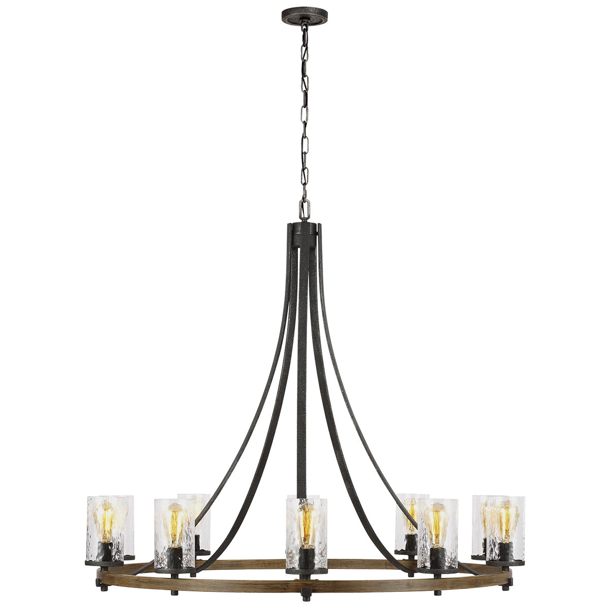 Angelo 10L Chandelier - F3137/10DWK/SGM *