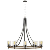 Angelo 10L Chandelier - F3137/10DWK/SGM *