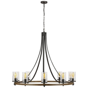 Angelo 10L Chandelier - F3137/10DWK/SGM *