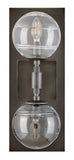 Oberon 2L wall sconce - FR30502BX