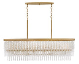 Rubina 6L linear chandeleir- FR41496BNG *