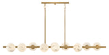 Selene 10L Linear Chandelier - FR41906LCB *