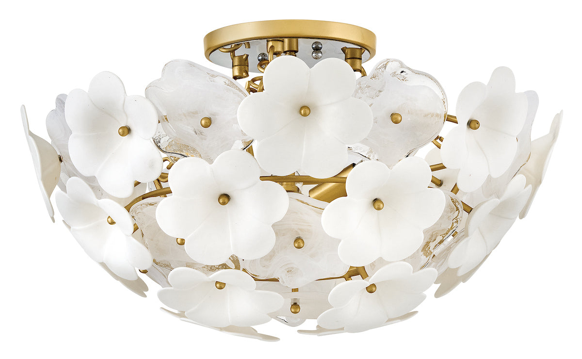 Marianne 3L Semi-Flush Mount - FR41963DG *