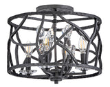 Eve 4L convertible flush mount / pendant - FR46801BGR *