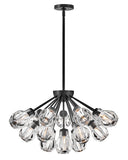 Elise 19L Chandelier - FR46956BLK *