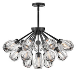 Elise 19L Chandelier - FR46956BLK *