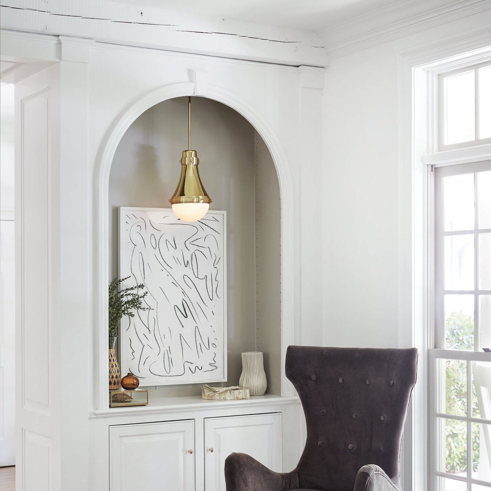 Oliver 1L Pendant - 39057BBR