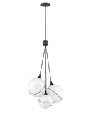 Skye 3L Pendant - 30304BLK-WH