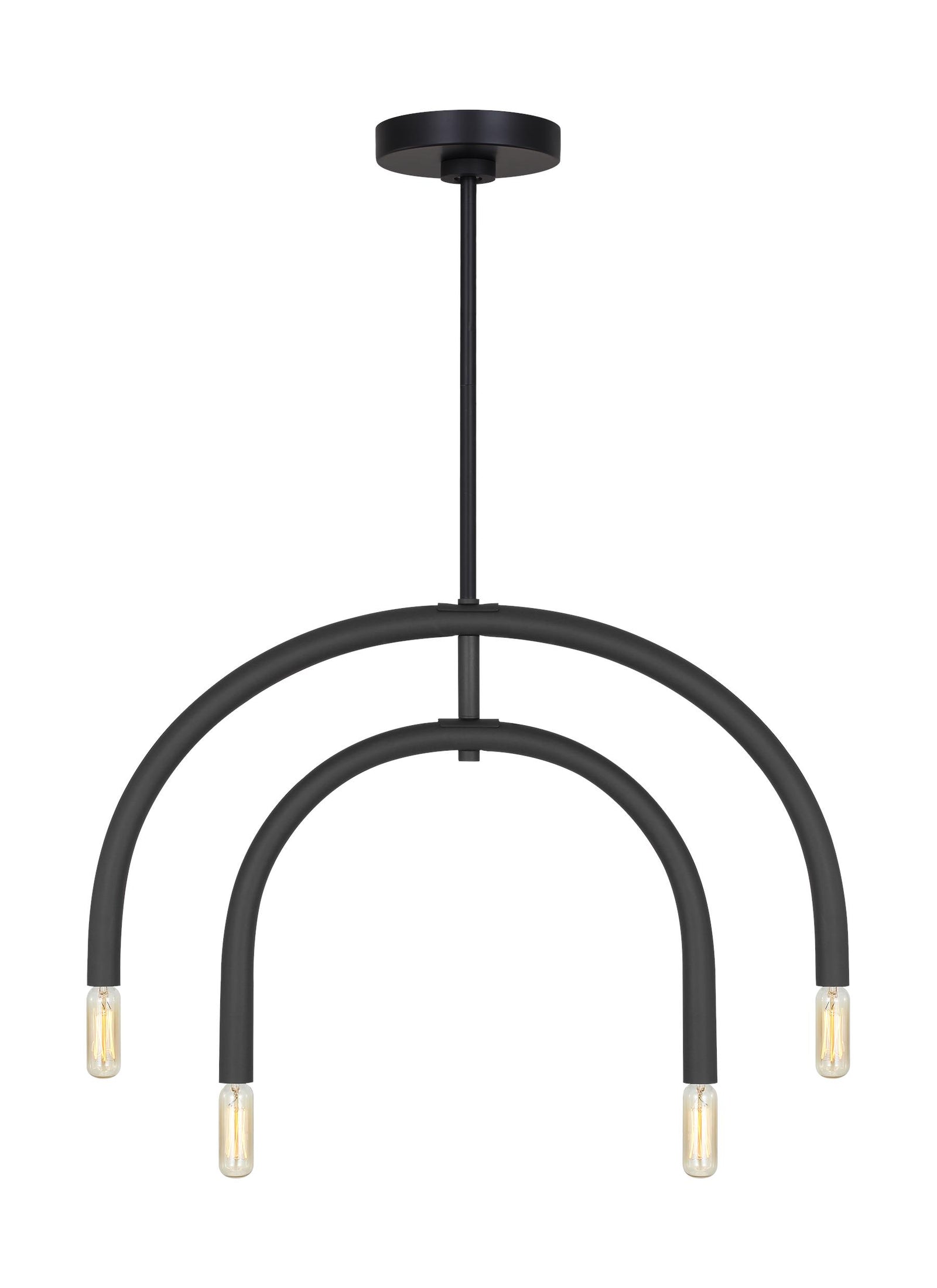 Hadden 4L Chandelier - DJC1114MBK