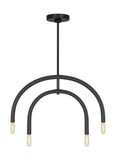 Hadden 4L Chandelier - DJC1114MBK
