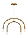 Hadden 4L Chandelier - DJC1114SB