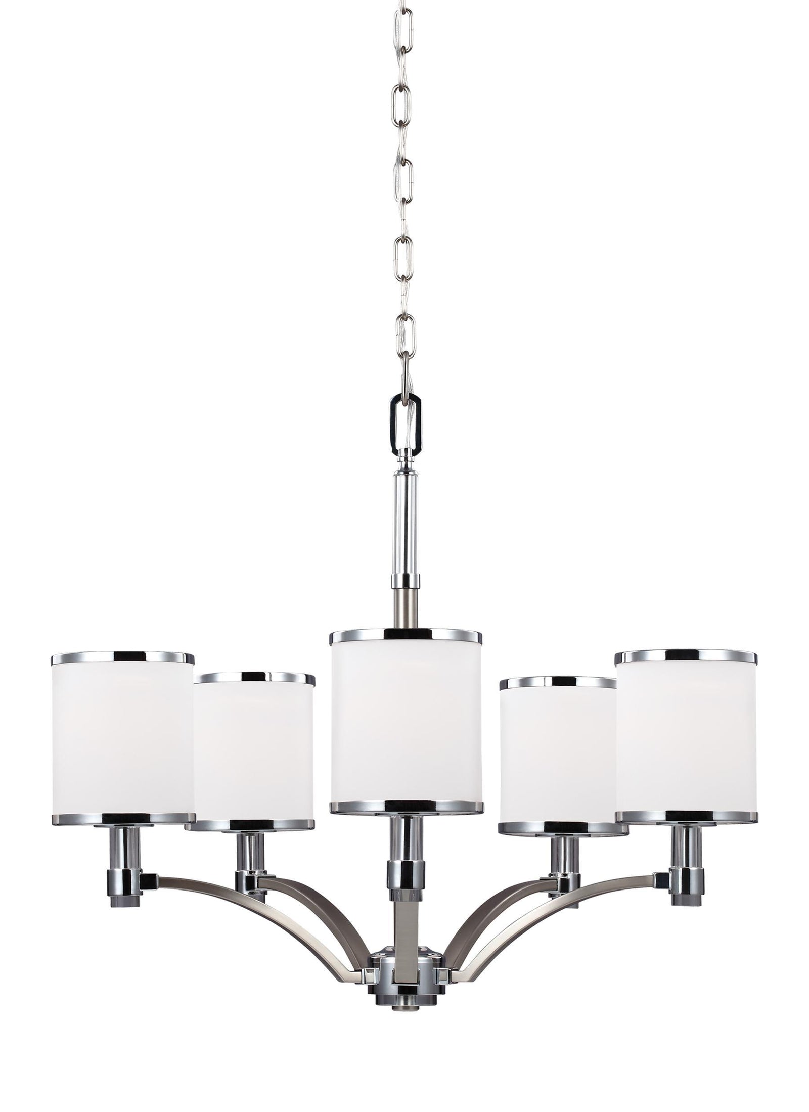 Prospect Park 5L Chandelier - F3084/5SN/CH