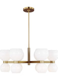 Londyn 12L Small Chandelier - KSC10212BBSMG