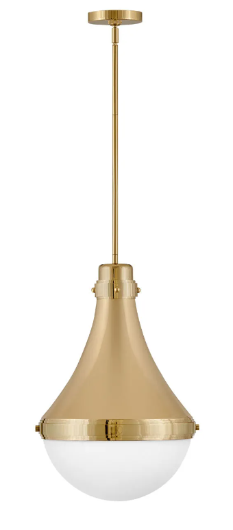 Oliver 1L Medium Pendant - 39054BBR