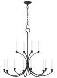 Westerly 12L Large Chandelier - CC10712SMS