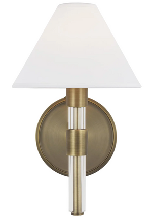 Robert 1L Wall Sconce - LW1041TWB