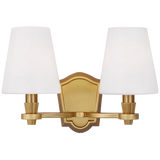 Paisley 2L Wall Sconce - AV1002BBS