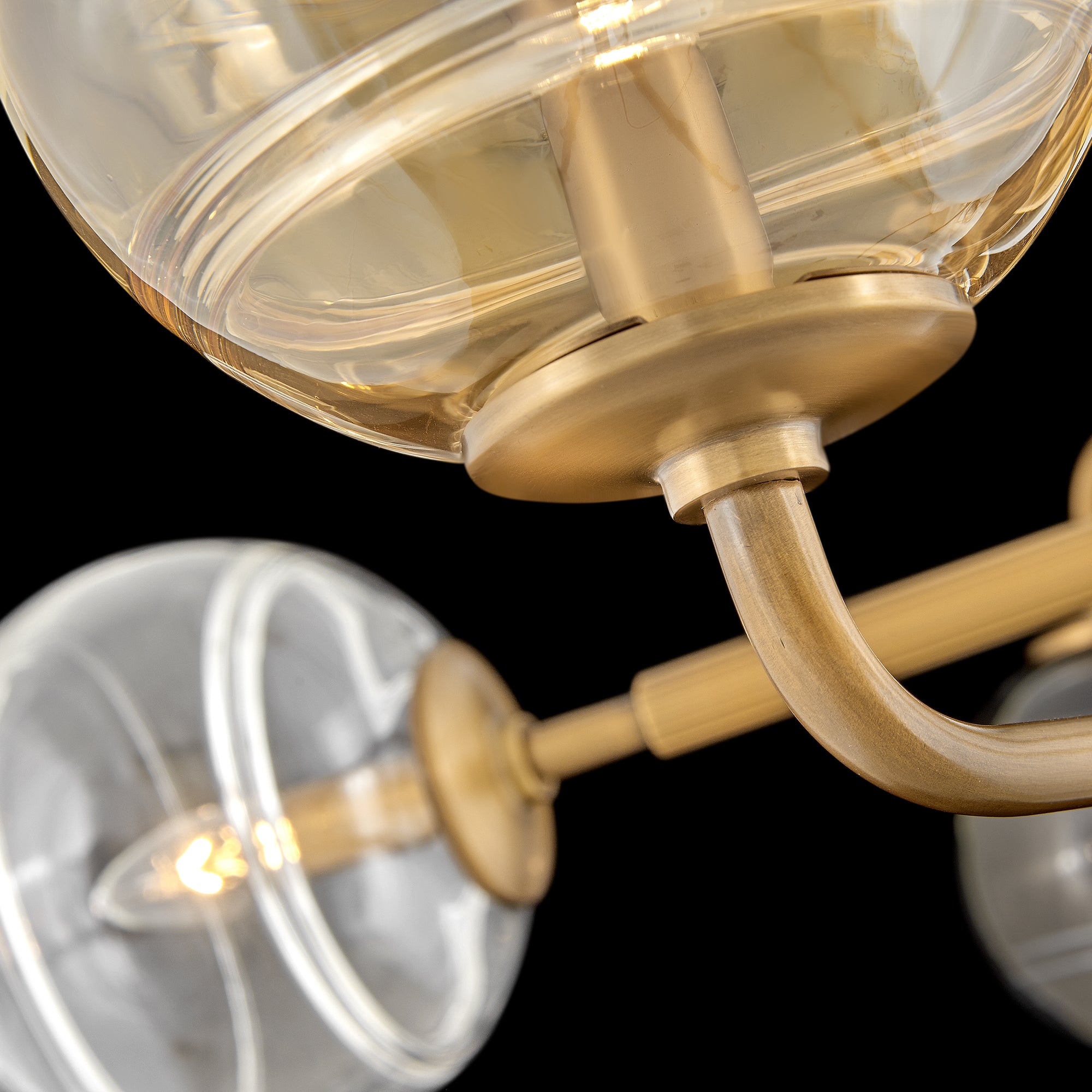 Oberon 6L chandelier - FR30506HBR